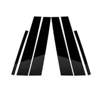 Cubierta Ventana A B Pilar Compatible Con Toyota Para Aqua 2012-2019 6 Unidades Embellecedor Columna Central Puerta Coche Ventana Poste Pilar BC