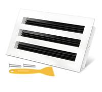 Cubierta Ventilación Moderna Aluminio 30x15cm, Difusor Aire De Techo Resistente, Rejilla Ventilación Resistente Oxidación HVAC, Para Aberturas En Pared, Techo O Conducto(6in*4in)