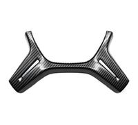 Cubierta Volante Automóvil para C E M ML GL GLS G Class W204 W212 W166 W463 Cubiertas Volante A0994640513 Reemplazo Panel Embellecedor Cubierta Automóvil Plateado(Model B Carbon)