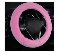 Cubierta Volante Automóvil para La Cubierta Volante Automóvil Cubierta Universal La Manija Agarre Felpa Cubierta Protectora La Dirección Cubiertas Cubierta Protectora Volante(Pink B Style)