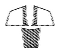 Cubierta Volante Automóvil para Z4 Series E89 2009-2016 Accesorios Interior Fibra Carbono Panel Volante Coche Cubierta Embellecedora Pegatinas Decorativas Marco(3)