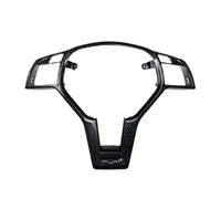 Cubierta Volante Coche Embellecedor Para Volante Con Apariencia Fibra Carbono Color Plata/negro AMG Para Mercedes Para Benz C/E/CLA-CLASS W204 W212 W117 C172 C218 2012-2014 Funda Volante Coche(Carbon