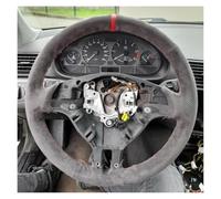 Cubierta Volante Coche Funda Trenzada Volante Coche Personalizada para E46 para M3 E39 330i 540i 525i 530i 330Ci 2001 2002 2003 Protector Volante