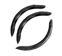 Cubierta Volante Coche para 2 3 6 Cx5 Cx 7 Cx9 Cx30 BK Bl GH GG uds Protector para Volante de Coche Auto Fibra Carbono 15 Pulgadas Cubiertas direión Antideslizantes