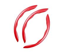 Cubierta Volante Coche para 2 3 6 Cx5 Cx 7 Cx9 Cx30 BK Bl GH GG uds Protector para Volante de Coche Auto Fibra Carbono 15 Pulgadas Cubiertas direión Antideslizantes