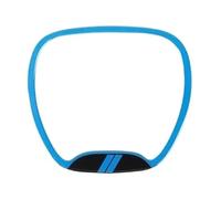 Cubierta Volante Coche para Dodge para Charger para Challenger 2015 En Adelante para Dodge para Durango 2014 En Adelante Cubierta Decorativa Centro Volante Interior Coche(Light Blue)