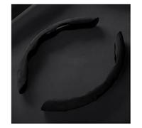 Cubierta Volante Coche para Ferrari F8 F355 Cubierta Ante Antideslizante Absorbente para El Sudor Cómoda Y Agradable para La Piel Protector De Volante Segmentado(Negro)