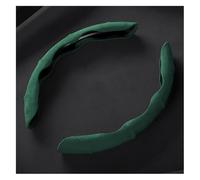 Cubierta Volante Coche para Ferrari F8 F355 Cubierta Ante Antideslizante Absorbente para El Sudor Cómoda Y Agradable para La Piel Protector De Volante Segmentado(Verde)