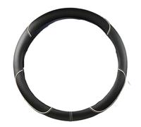 Cubierta Volante Coche para Fiat para Ducato para Peugeot para Boxer para Citroen para Jumper para Relais para Ram Funda Volante Piel Microfibra(White)