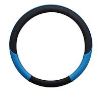 Cubierta Volante Coche para Fiat para Grande para Punto para Bravo para Tipo para Panda para Freemont para Doblo para Stilo Funda Volante Coche(Azul)