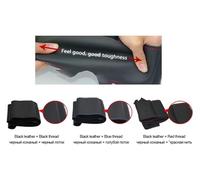 Cubierta Volante Coche para Fiat para Punto para Qubo para Doblo para Grande 2007-2019 Funda De Volante Coche DIY Automotriz(Style C)