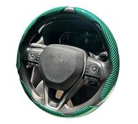 Cubierta Volante Coche para Ford para Mustang para Ranger para Kuga para Puma para Focus 2 3 para Mondeo para Fiesta Accesorios Funda Volante(3Piece Green)