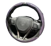 Cubierta Volante Coche para Ford para Mustang para Ranger para Kuga para Puma para Focus 2 3 para Mondeo para Fiesta Accesorios Funda Volante(3Piece Purple)
