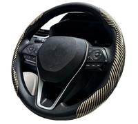 Cubierta Volante Coche para Ford para Mustang para Ranger para Kuga para Puma para Focus 2 3 para Mondeo para Fiesta Accesorios Funda Volante(2Piece Yellow)