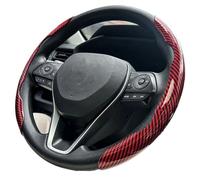 Cubierta Volante Coche para Ford para Mustang para Ranger para Kuga para Puma para Focus 2 3 para Mondeo para Fiesta Accesorios Funda Volante(2Piece Red)