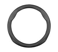 Cubierta Volante Coche para Hyundai para Tucson para Sonata para Santa Fe para Kona para ix25 para i30 para i40 para Elantra Funda Volante Piel Ante(O Leather Black)