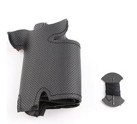 Cubierta Volante Coche para Opel para Astra para G/H para Zafira para Una Cubierta De Volante Coche Personalizada 1998-2007(Black Thread)