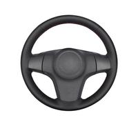 Cubierta Volante Coche para para Niva 2009-2017 para para Corsa DIY Negro Artificial PU Protector para Volante de Coche