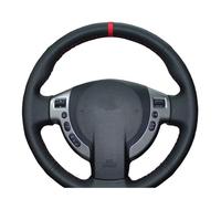 Cubierta Volante Coche para Qashqai J10 J11 para x-Trail T31 NV200 para Rogue Cubierta Trenzada para Volante de Coche Accesorios Antideslizantes PU para