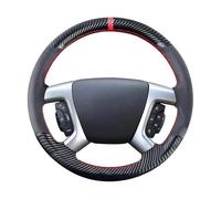 Cubierta Volante Cubierta Volante Fibra De Carbono para Tahoe para Suburban para Avalanche para Captiva para Silverado para Express Y para Traverse Volante Automóvil(Azul)