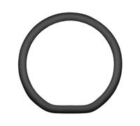 Cubierta Volante Cubiertas Transpirables Volantes Coche Ultra-Thin Wrap para Universal 37-38 Cm(Agujero Completo en Forma de D)