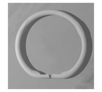 Cubierta Volante Cubiertas Ultrafinas Volantes Coche para Kia para Deporte para Ace para Sonet KX3 KX5 K3 K4 K5 para Carnaval(White D-Shaped)