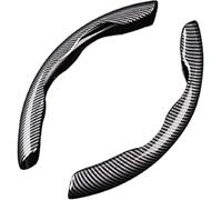 Cubierta Volante del Coche,para Renault Clio III/IV/V/Vi (2005-2025) Hatchback Coche Segmentado Fibra Carbón Transpirable Antideslizante Protección Universales