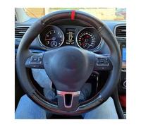 Cubierta Volante Funda Gamuza Antideslizante para Volante Coche para Passat B7 para Passat para CC para Touran para Golf para Tiguan Volante Automóvil(Azul)