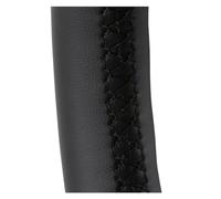 Cubierta Volante Funda para Volante De Coche para Ford para Focus 3 2012-2014 para C-MAX 2011-2014 para Escape 2013-2016(Black Thread)