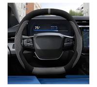 Cubierta Volante Funda Volante Piel para Ford para Puma para Gen-E para ST-Line 2024 2025 Funda Especial Manillar Coche(Double D Black Grey)