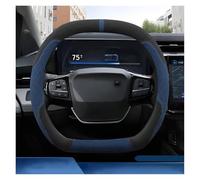 Cubierta Volante Funda Volante Piel para Ford para Puma para Gen-E para ST-Line 2024 2025 Funda Especial Manillar Coche(Double D Blue)