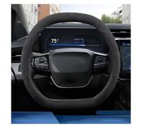 Cubierta Volante Funda Volante Piel para Ford para Puma para Gen-E para ST-Line 2024 2025 Funda Especial Manillar Coche(Double D Black)
