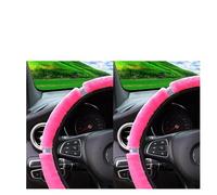 Cubierta Volante para 1/2 Uds. Funda Universal De Cuero para Volante Coche 38CM Cubiertas Deportivas Antideslizantes(Style E 2pcs)
