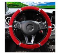 Cubierta Volante para 1/2 Uds. Funda Universal De Cuero para Volante Coche 38CM Cubiertas Deportivas Antideslizantes(Style B 1pc)