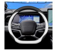 Cubierta Volante Para BYD Para Sea Para Lion 07 EV Para Lion 05 06 Para DM-I Para EV 2024 2025 Cubierta Volante De Coche Tipo D Automóvil CubreVolante(Black white)