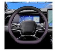 Cubierta Volante Para BYD Para Sea Para Lion 07 EV Para Lion 05 06 Para DM-I Para EV 2024 2025 Cubierta Volante De Coche Tipo D Automóvil CubreVolante(Black purple)