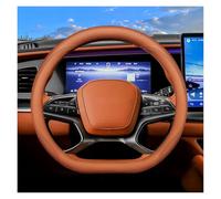 Cubierta Volante Para BYD Para Sea Para Lion 07 EV Para Lion 05 06 Para DM-I Para EV 2024 2025 Cubierta Volante De Coche Tipo D Automóvil CubreVolante(Orange)