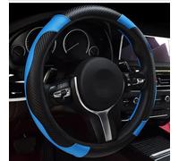 Cubierta Volante para Dodge Viper SRT Viper 2012-2018, Protector De Volante Coche Duradero Agarre Antideslizante Funda Volante Coche,Blue