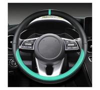 Cubierta Volante para GT Brand para Rio para Cerato para Sportage para Stinger EV6 GT-Line 2021 2022 Funda para Volante Coche 38 Cm Cuero Funda Volante Coche(Green O)