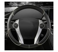 Cubierta Volante para Toyota para Prius 30 20 V para Prius C Plus Plug-in para Prime XW10 XW20 XW30 XW50 2001~2022 Funda para Volante De Coche Volante Cuero(Beige B)