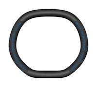 Cubierta Volante Protector para Volante Coche para Toyota para Proace para City 2025 Funda Especial Manillar Coche(Leather Blue C)