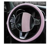 Cubierta Volantes Auto Cubierta Volante Decoración Coche 38 Cm Protector Piezas Interiores Cubiertas Antideslizantes Universales Estilo Coche Fundas Volante Coche Funda(Pink)