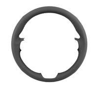 Cubierta Volantes Auto Funda Para Volante Coche Cosida Mano Para 530 523 523li 525 520li 535 545i E60 Antideslizante Transpirable(Black black thread)