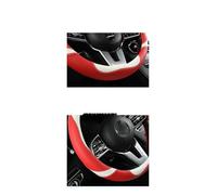 Cubierta Volantes Auto Fundas Volante Transpirables Universales Para 38 Cm Fundas Antideslizantes Para Manillar Funda Universal Para Volante Interior.(Red)
