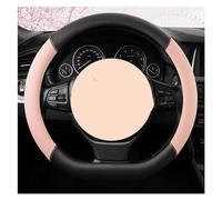 Cubierta Volantes Auto Protector Para Volante Coche Funda Para Volante 38 CM Cubierta 15 Pulgadas Accesorios Interiores Automotrices Fundas Volante Coche Funda(LightPINK D SHAPE)