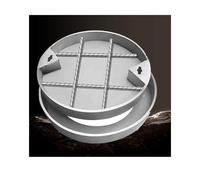 Cubierta y marco de metal de 40 x 40 x 5 cm, adecuado para patio, jardín, calle, resistente, fácil de instalar, perfecto para soluciones de drenaje al aire libre