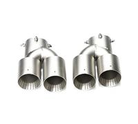 CubiertaAire Terminales Escape Cuádruples Fibra Carbono Para G22 G23 M440i G20 M340i G42 M240i 2021 Tubo Doble Silenciador Endrohre autoGarganta(Matte SS B)