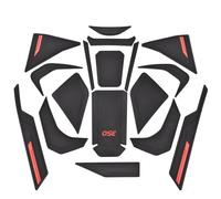 Cubiertas Accesorios Motocicleta Almohadilla Lateral Tanque Cubierta Protectora Combustible Aceite Para ADV 350 2025 Pegatina Adhesiva De Goma