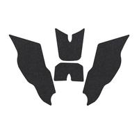 Cubiertas Almohadilla De Tanque Lateral Para Motocicleta Cubierta Protectora Combustible Y Aceite Pegatina Accesorios Para F750 F850 GS 2020-2023(Negro)