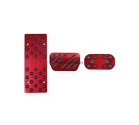 Cubiertas Almohadillas Pedales Coche Accesorios Automóviles Cubiertas Pedales De Descanso De Acero Inoxidable Accesorios Para Toyota Para Raize A200 2020-2022 cubierta pedal acelerador(rojo)